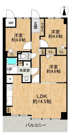 間取り：327002546556