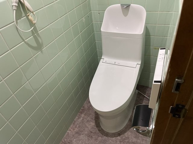 トイレもきれいです