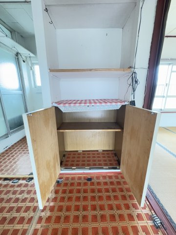 ちょっとした収納スペースも充実しています