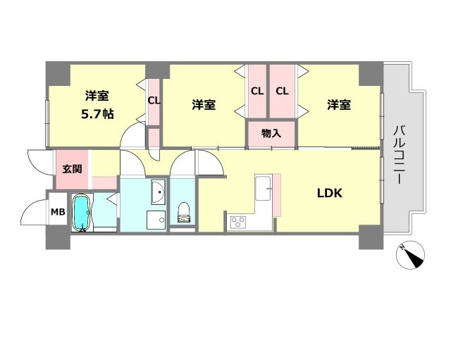 間取り：328000637897