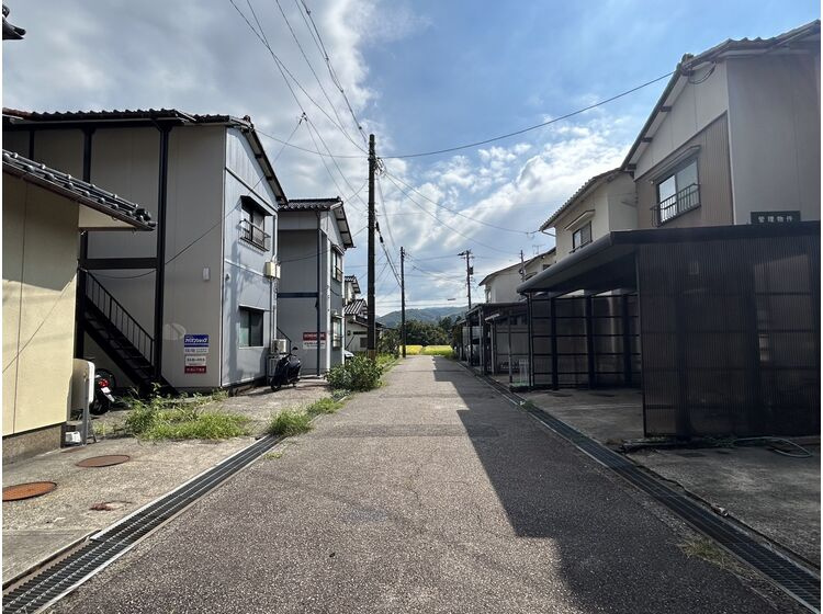 前面道路