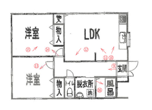 間取り：341000027167
