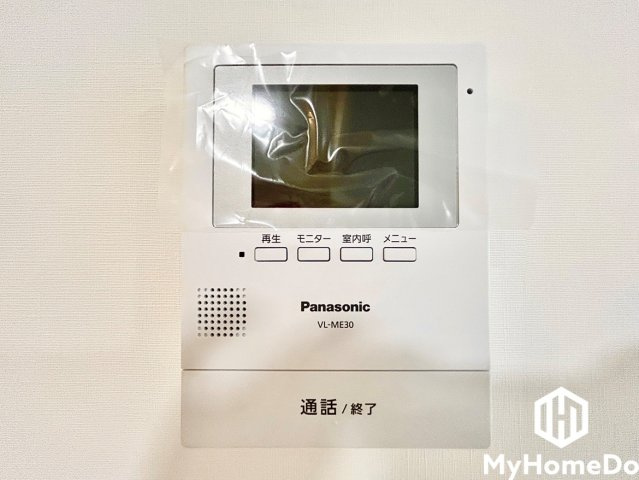 カメラ付インターホンでしっかりセキュリティ