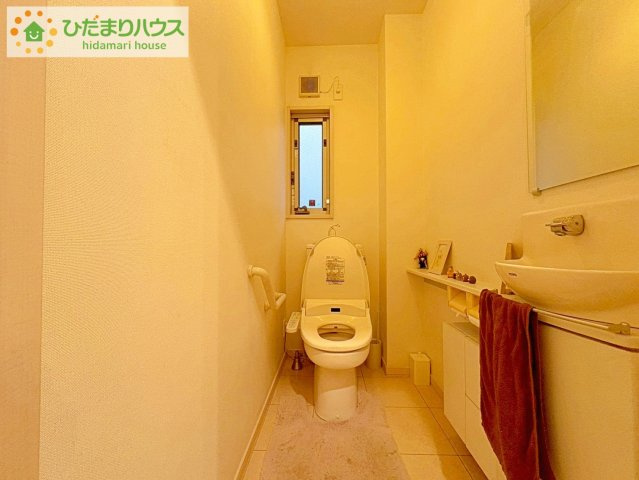 トイレには専用の手洗いカウンター(^^♪