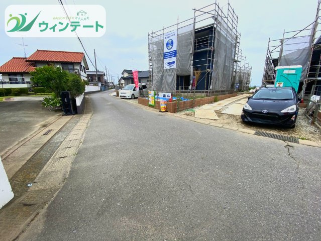 現地写真です。敷地面積192.64？（58.27坪）とゆとりの広さ。日当たりや風通しはぜひ現地でご確認ください。