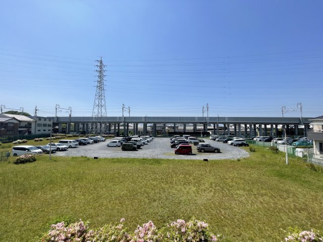 開放的な眺望が広がります。