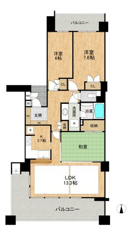 間取り：327001627557