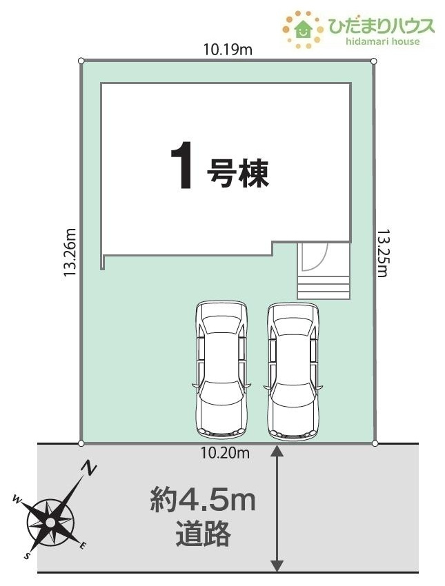 急な来客時にも安心な、並列駐車2台まで可能です(^^♪