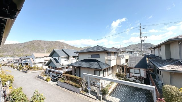 バルコニーからの眺望になります♪