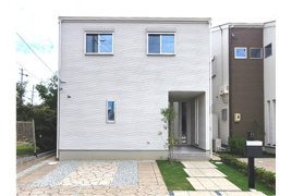 岐阜市鏡島新築分譲全10区画 太陽光発電システム搭載 ZEH住宅 耐震等級3・住宅性能評価書取得 の外観