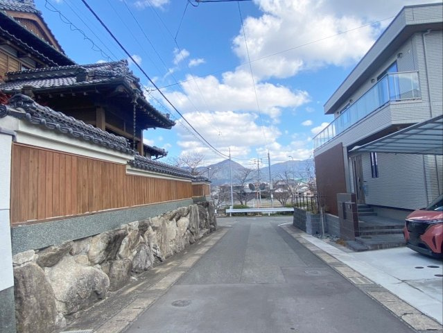 前面道路の様子です！