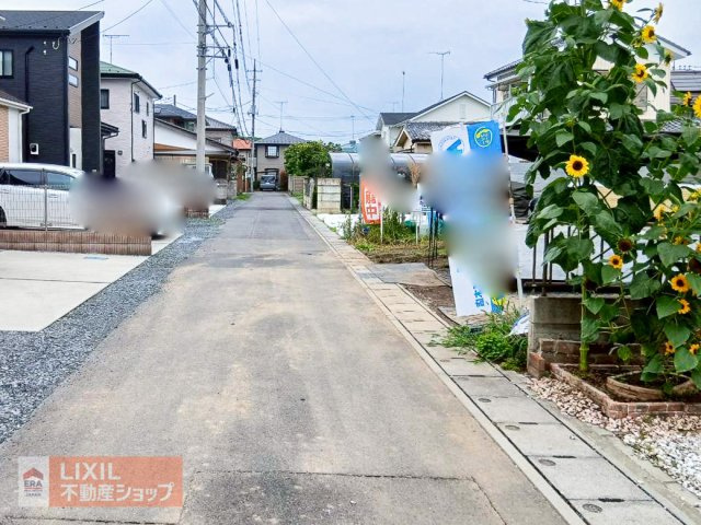 【前面道路】道の広さ・日当たりなど、ご確認ください。　
