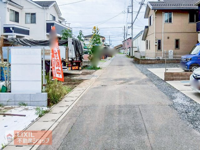 【前面道路】道の広さ・日当たりなど、ご確認ください。　