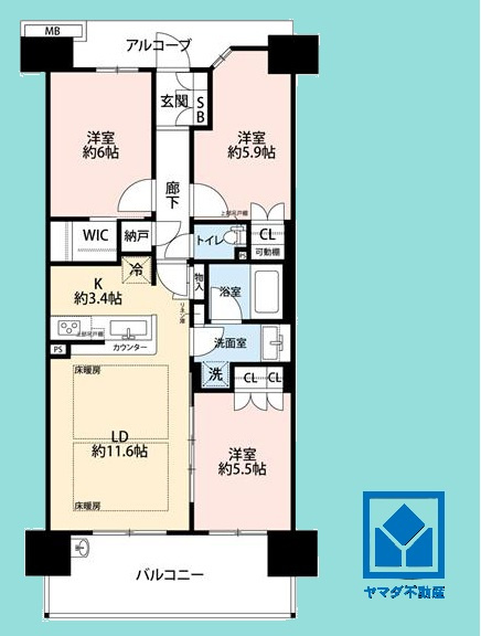 間取り：328000659229