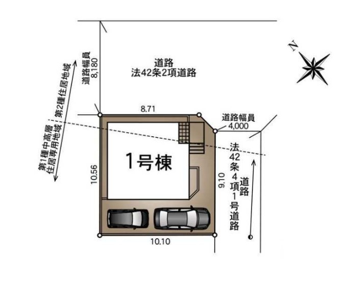 全居室に収納がある4LDK！キッチン・洗面・浴室がまとまった水回り動線で、家事の移動もスムーズです！駐車スペース2台可(車種による)！