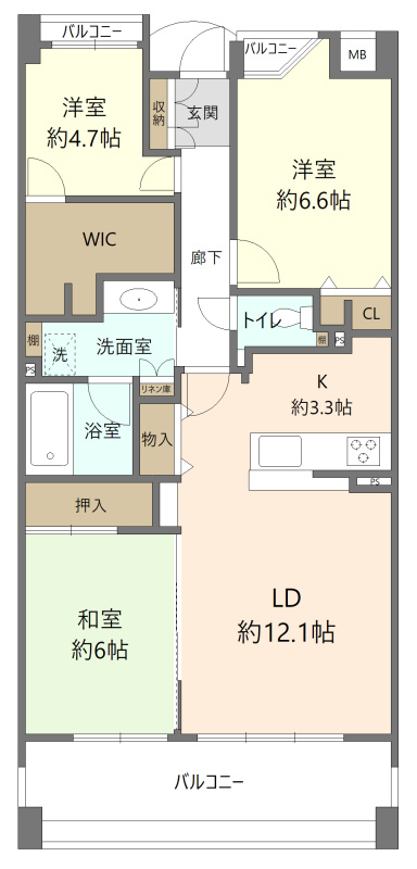 間取り：323000516082
