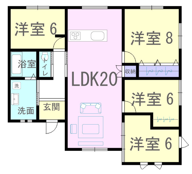 間取り：341000028570
