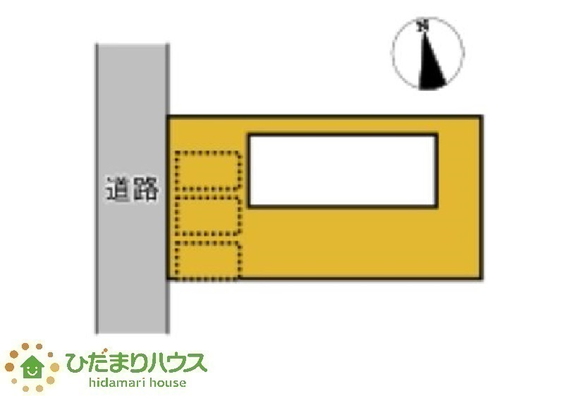 駐車並列3台可能でお庭もあります！！