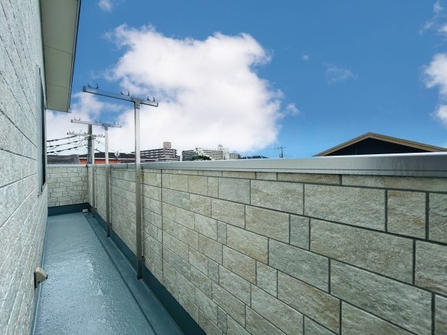 ☆Balcony☆　開放感を感じられるバルコニースペース。　