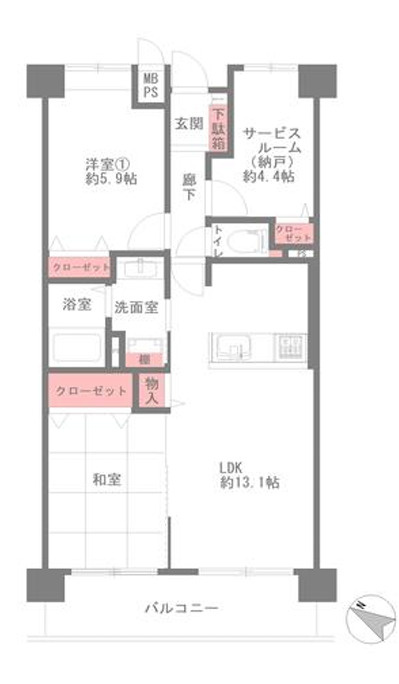 間取り：328000631017