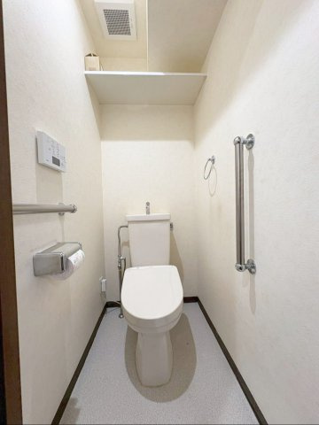 いつも快適！温水洗浄便座付きトイレです！