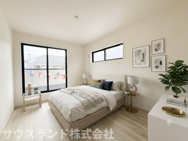 CGで家具を生成しており、実際に家具は置かれていません。また価格に家具は含まれておりません。