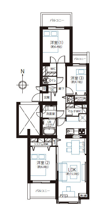 間取り：313004406353