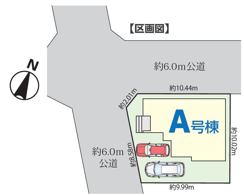 ■カースペース2台可能(車種による)　■東武スカイツリーライン「一ノ割」駅徒歩18分！　