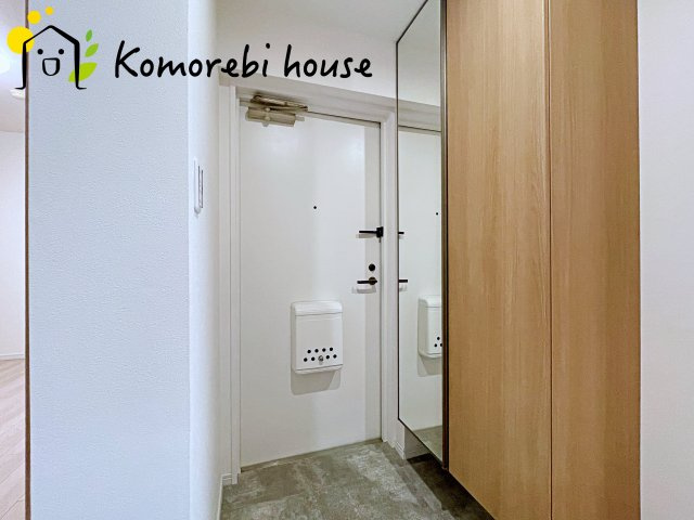 ゆったりとした玄関です