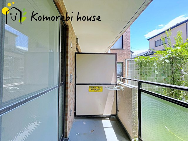 お洗濯にも便利なバルコニー付き