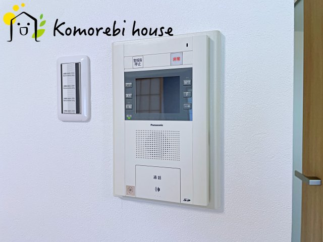 モニター付インターホンです