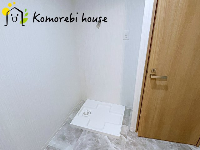 洗濯機置き場です