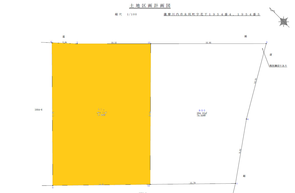 区画図：346000039987