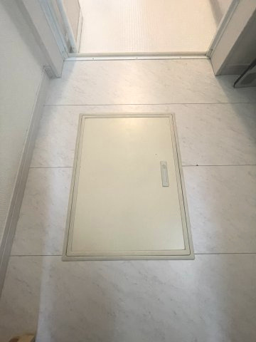 洗面室にも床下収納付きです！