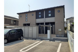 新潟市西区山田の一棟アパートの外観