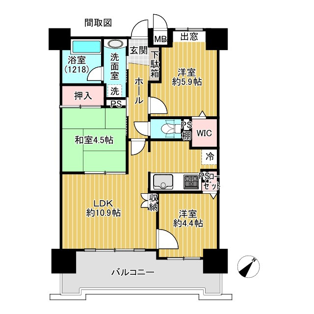 間取り：327002166105