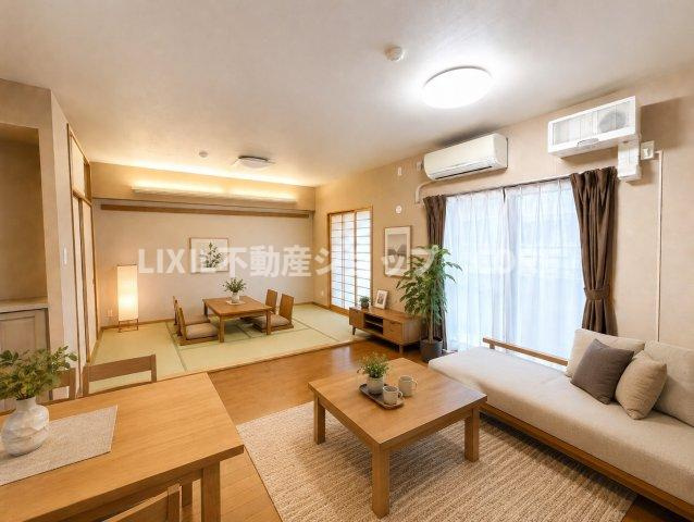 本画像はCGで作成しており、実際に現地に家具は置かれておりません。また、価格に家具は含まれておりません。
