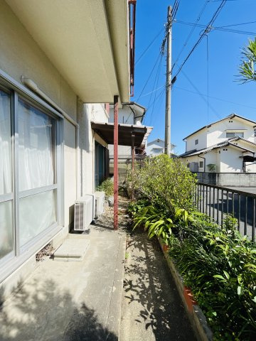 お庭の付いた物件です