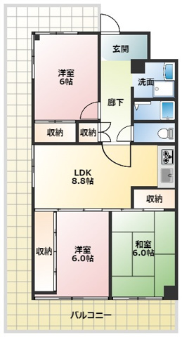 間取り：322000637182