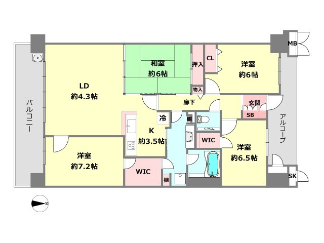 間取り：328000613294