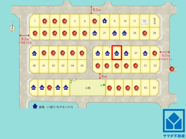 区画図