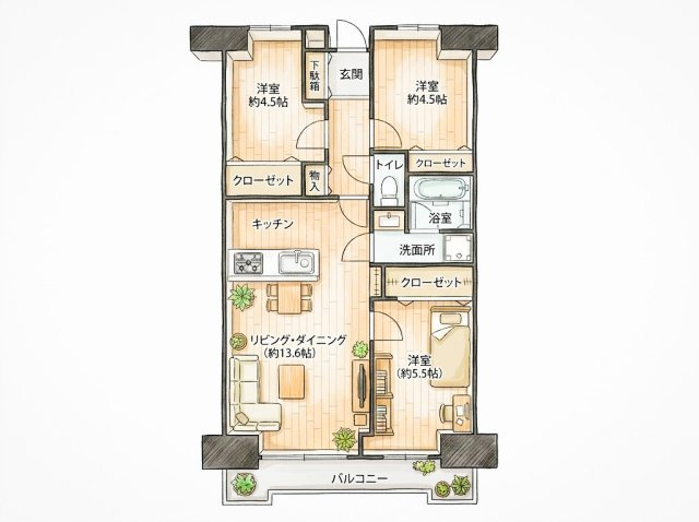 間取り：313004648304