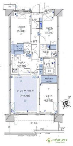 間取り：308000176852