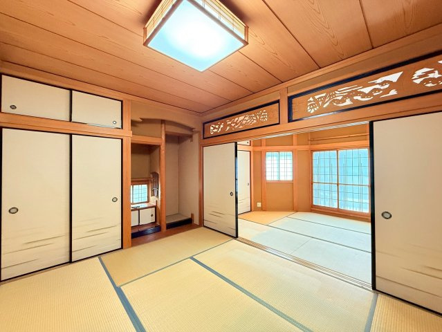 二間続きの和室