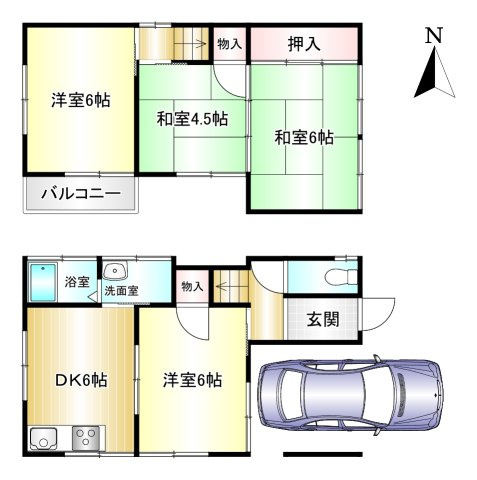 間取り：329000118136