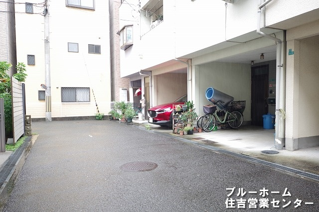 前面道路です！