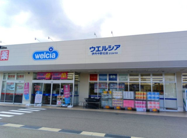 ウェルシア伊丹中野北店が約500ｍ圏内にございます。生活上欠かせない日用品が充実したドラッグストアがお近くにあることで、便利で安心です。