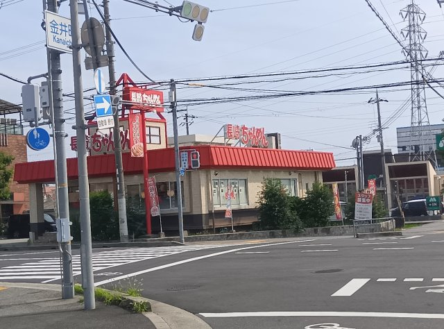 約800ｍ圏内（金井町交差点付近）に長崎ちゃんめん　兵庫宝塚店