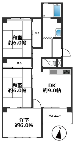 間取り：328000677737
