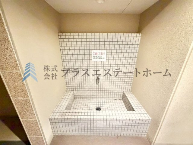 ペット専用設備♪お散歩後の足洗に♪